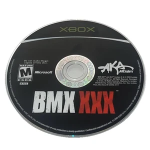 BMX XXX (Microsoft Xbox, 2002) Black Label | DISC & MANUAL ONLY | RESURFACED - Picture 1 of 8