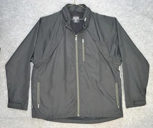 SCOTTeVEST Tropiformer 3D Jacket Mens XL Black Convertible Vest Hood Pockets Zip - Picture 1 of 24