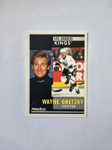 Wayne Gretzky 1991-92 Pinnacle #100 Los Angeles Kings - Picture 1 of 2
