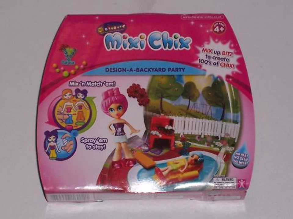 GR8  Bindeez Mixi Chix  design a backyard party - Image 1 of 1