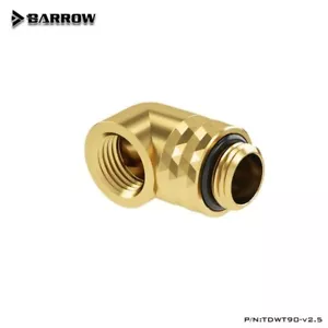 Raccords rotatifs Barrow 90 degrés mâle à femelle raccords G1/4'' - Photo 1/10