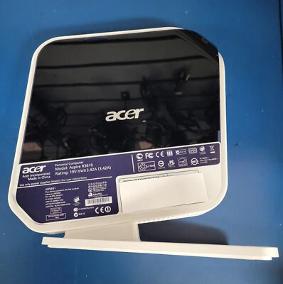 ACER ASPIRE REVO R3610 Intel Atom 300 @1.60 GHz 4 GB RAM 160 GB HDD Windows 10 - Image 1 of 4