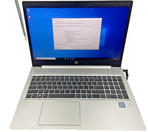 HP ProBook 450 G6 laptop 15.6" Intel Core i5-8265U 8GB RAM, 256GB SSD Win 10 Pro