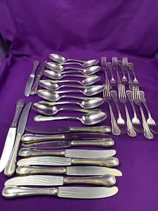 WMF altes Silberbesteck „Barock“ Patent 90, 36 Teile 12 Personen Speisebesteck - Bild 1 von 5