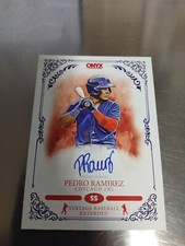 2022 Onyx Vintage Extended Auto Blue Ink #VA-PR Pedro Ramirez /400 - Chicago
