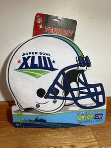 NFL Super Bowl XLIII Vintage 02/01/09 Tampa Bay Believe In Now Football Pennant - Bild 1 von 2