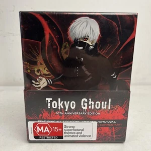 Tokyo Ghoul Blu Ray Complete Series 10th Anniversary Box Set New Sealed Reg A+B - Picture 1 of 6
