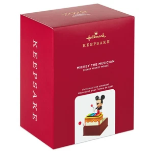 Hallmark 2020 Disney Mickey the Musician Zip A Dee Doo Da Music Ornament NEW HTF - Picture 1 of 1
