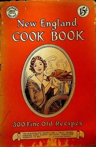 New England Cook Book 300 Fine Old Recipes Booklet Culinary Arts 1936 - Picture 1 of 4