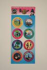 Constable Pog Super Rare Set Of 8 Pogs Still On Diecut Punch Card Mint Condition