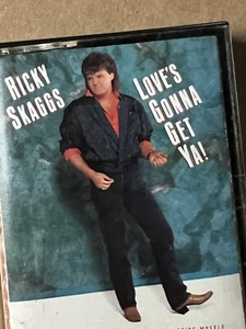 Ricky Skaggs Audio Cassette Tape Love's Gonna Get Ya! 1986 Epic vintage country - Picture 1 of 16