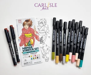 Zig Kurecolor Manga Starter Set Japanese Girl - Picture 1 of 4