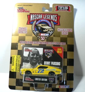 VINTAGE NASCAR LEGEND 1998  Car #72 BENNY PARSONS LIMITED EDITION MOC 1 of 19998 - Picture 1 of 4