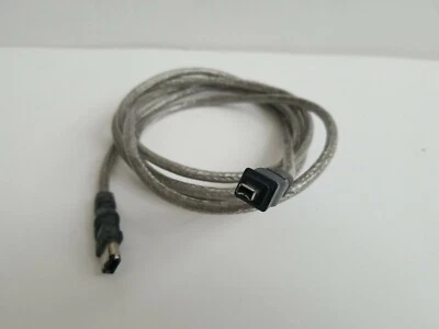 6FT FIREWIRE 400 CABLE 6 PIN TO 4 PIN IEEE 1394 iLINK   6-4 PINS - Image 1 of 4