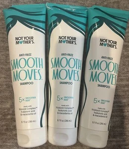 3 Pack Not Your Mother's Smooth Moves Anti-Frizz Shampoos Look At Pictures READ - Picture 1 of 11