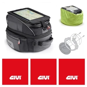 Givi XS306 25 Litre Motorcycle Tank Bag & Kawasaki Z650 Tank Ring - Black - Picture 1 of 5