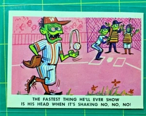 Tarjetas de béisbol Weird-Ohs 1966 Shelly Shakeoff tarjeta #57 - Imagen 1 de 2