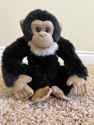 Ganz Webkinz Signature CHIMPANZEE CHIMP Plush Monkey No Code - Image 1 of 2