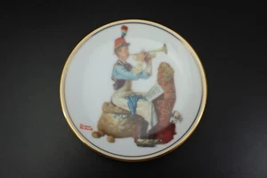 Norman Rockwell Collector Plate SOUR NOTE Miniature Porcelain 1983 Vintage - Picture 1 of 8