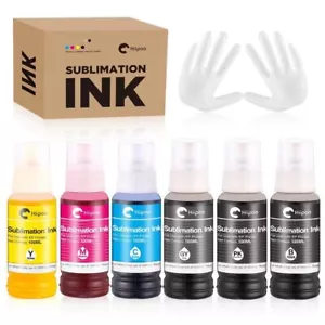 Hiipoo 600ML Sublimation Ink for EcoTank ET-8500 ET-8550 Wide-Format Supertan... - Picture 1 of 6