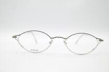 Vintage Primavera 6142 Silver Grey Oval Glasses Frames Eyeglasses NOS