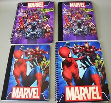 Mixed Lot Of FOUR Marvel Avengers Spiral And Composition Notebooks