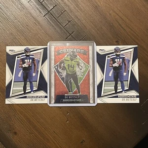 DK METCALF 2021 Panini Rookies & Stars Crusade RED LASER PRIZM SP Seahawks - Picture 1 of 3