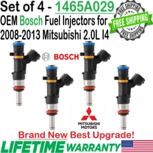 Nuevos inyectores de combustible OEM Bosch x4 mejor actualización para Mitsubishi Lancer I4 2008-2013 - Imagen 1 de 16