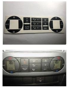 Pegatinas Climatizador Ford S-max Mk3 Ford Focus Mk3 Ford Mondeo Mk3 C-Max Mk3 - Imagen 1 de 8