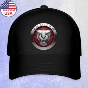 Jaguar Motor Car Racing Auto schwarze Mütze Baseballkappe Größe S/M-L/XL - Bild 1 von 3