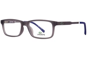 Lacoste L3646 035 Eyeglasses Youth Kids Matte Grey Full Rim Rectangle Shape 49mm - Picture 1 of 5