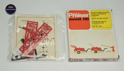 Preiser 1:87 - Feuerwehr Bausatz, Schaum - Wasserwerfer  Art.-Nr. 1114 - AP 549 - Bild 1 von 3