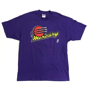 Vintage Phoenix Mercury WNBA Hanes Beefy-T Shirt Adult XL - Picture 1 of 3