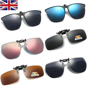 3 Style Clip On Sunglasse Over Flip up Glasses Polarized Photochromic Sunglasses - Picture 1 of 29