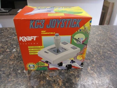 BRAND NEW Vintage Kraft KC3 Joystick IBM, PC, XT, AT Compatible 820047-11A -HP34 - Image 1 of 4