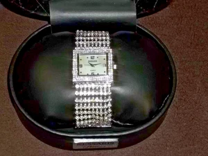 Kessaris Premier Women’s Wrist Watch JCR624E NIB Rhinestones - Picture 1 of 2