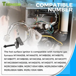 903110A Kit de encendido de horno 115V con enchufe para modelos M1MA056 M1MB070 M1MC077 - Imagen 1 de 9