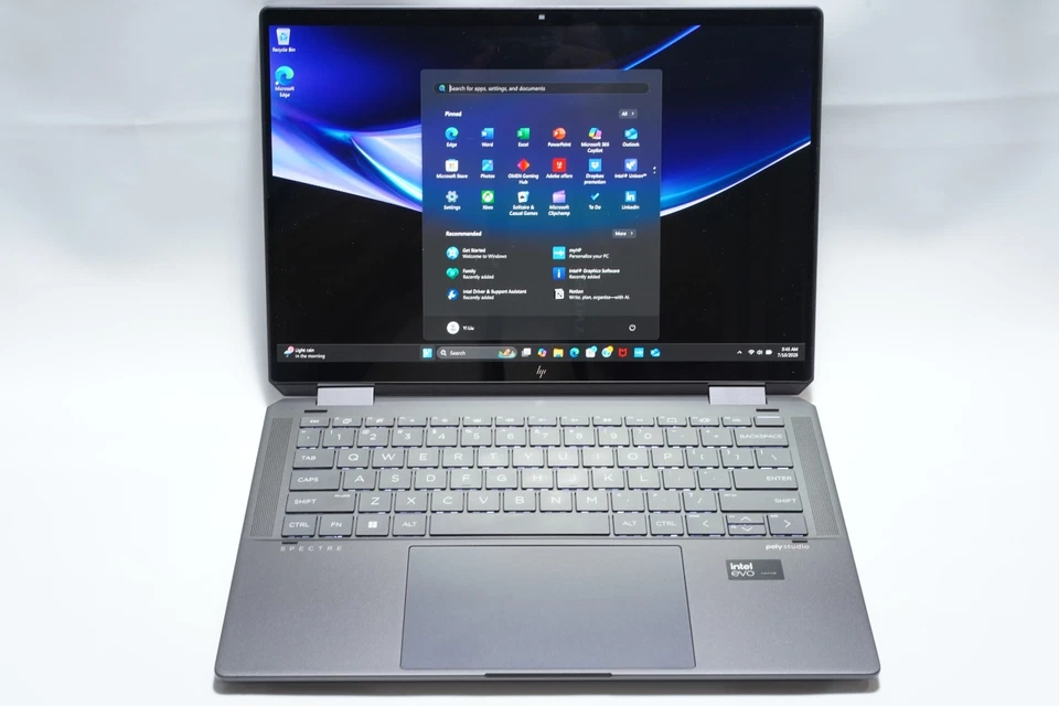 Portátil convertible HP Spectre 14" 2 en 1 (Ultra 7 155H/16GB/Arc/1TB/OLED táctil) Foto 1 de 4