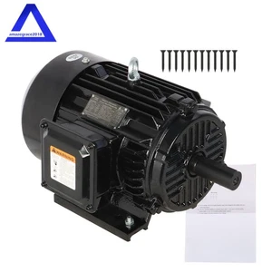 Electric Motor 5 HP 3 Phase 1800 RPM 184T Frame TEFC 230/460 Volt Severe Duty US - Picture 1 of 15