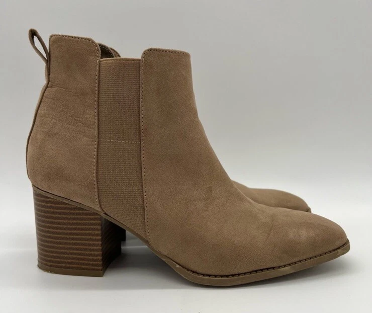 Style & Co. Mujer Aloraa Taupe Botines Zapatos Talla 9 M Foto 1 de 4