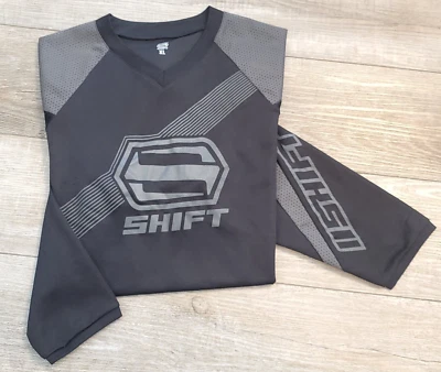 Рубашка мужская Shift Racing Recon Jersey очень большая XL мотокросс с длинным рукавом черная - Изображение 1 из 4