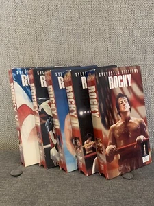 Rocky (Sylvester Stallone) VHS Collection- Gift/ Box Set - Picture 1 of 5
