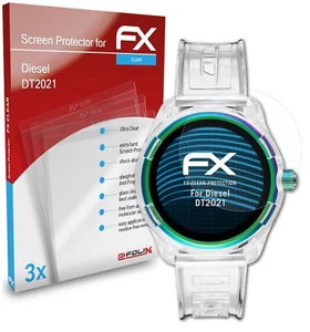 atFoliX 3x Screen Protection Film for Diesel DT2021 Screen Protector clear - Zdjęcie 1 z 8
