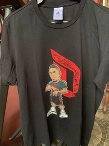 Adidas, Cartoon Damian Lillard T-Shirt, XL, Used - Picture 1 of 5