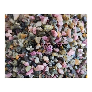 Mix Tourmaline Chip Stone Gemstone Chips Tourmaline Crystal Chips Reiki Chakra. - Picture 1 of 1