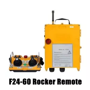 F24-60 Joystick industrielle drahtlose Fernbedienung 1 Sender + 1 Empfänger - Bild 1 von 17