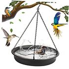 Hanging Bird Bath Hanging Bird-Feeder -  Garden Bird Bat Bird Feeder Plate 