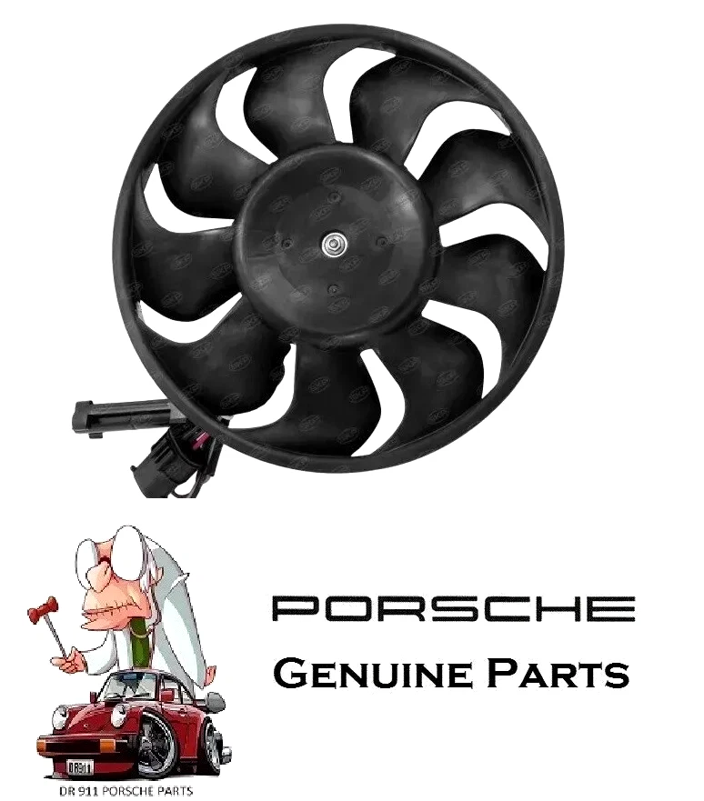 Ventilador auxiliar izquierdo/derecho con motor PORSCHE BOXSTER 911 996 99662413500 Foto 1 de 1