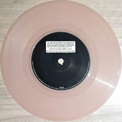 The Stranglers - Walk On By - FREE 9 - *BEIGE / SALMON* - 7" Vinyl Single - Image 1 of 4