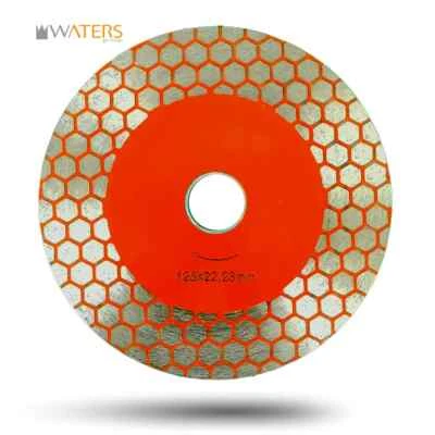 Diamond tile cutting disc grinding disc 125mm 22.2 bore 1.2mm thin, 25mm segment - Image 1 of 2
